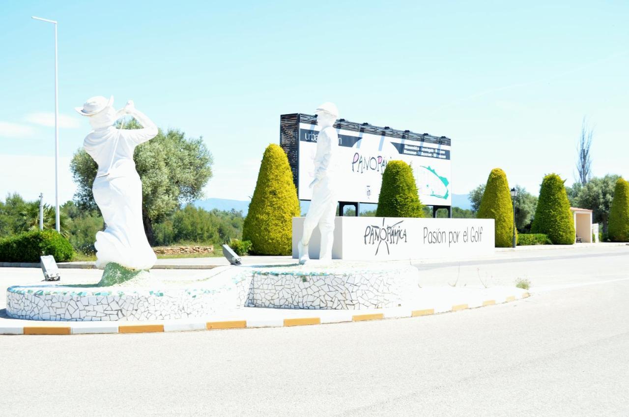 Espectacular Chalet Adosado Para Vacaciones En Panoramica Golf Sant Jordi Kültér fotó